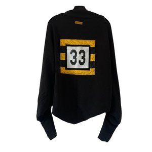 Kiya Tomlin Steelers Collection Shrug Women's One Size Sweater Bamboo Cotton